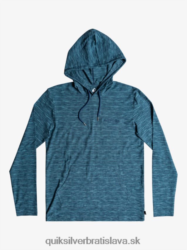 mikina s kapucňou kentin Quiksilver muži B80HXR1872 insígnie modrý kentin