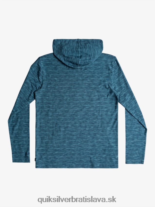mikina s kapucňou kentin Quiksilver muži B80HXR1872 insígnie modrý kentin