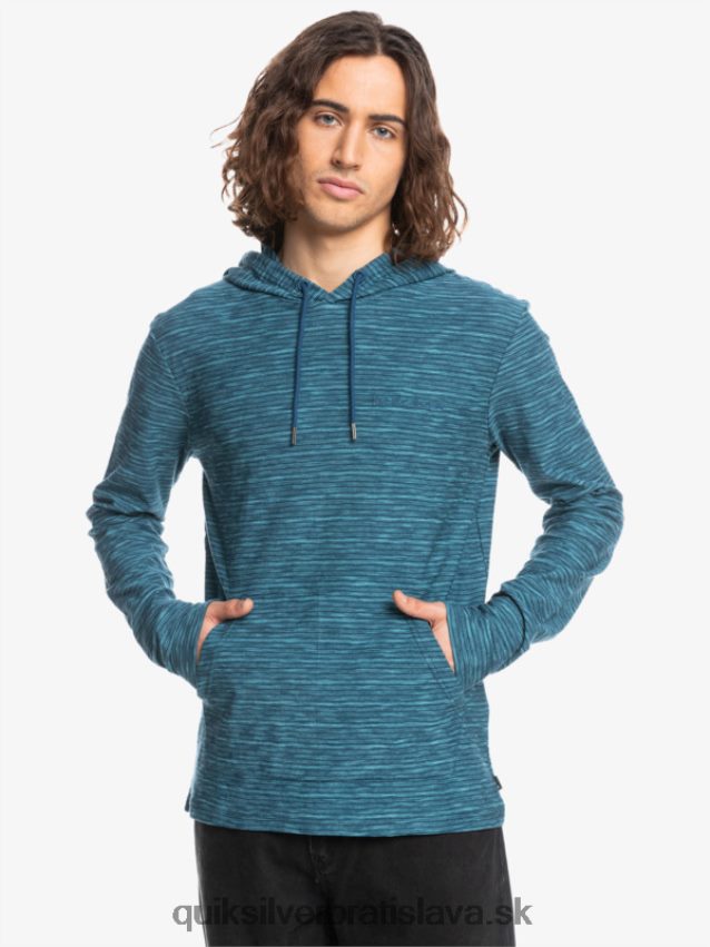mikina s kapucňou kentin Quiksilver muži B80HXR1872 insígnie modrý kentin