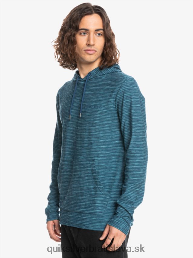 mikina s kapucňou kentin Quiksilver muži B80HXR1872 insígnie modrý kentin