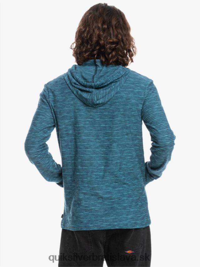 mikina s kapucňou kentin Quiksilver muži B80HXR1872 insígnie modrý kentin