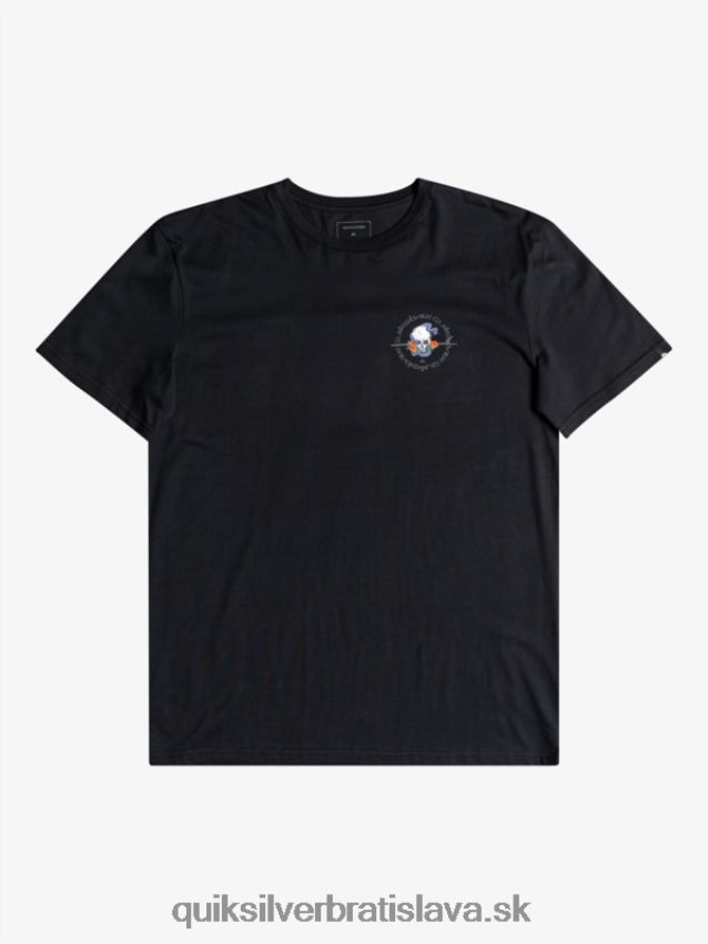 mimo cesty - tričko Quiksilver muži B80HXR1818 čierna
