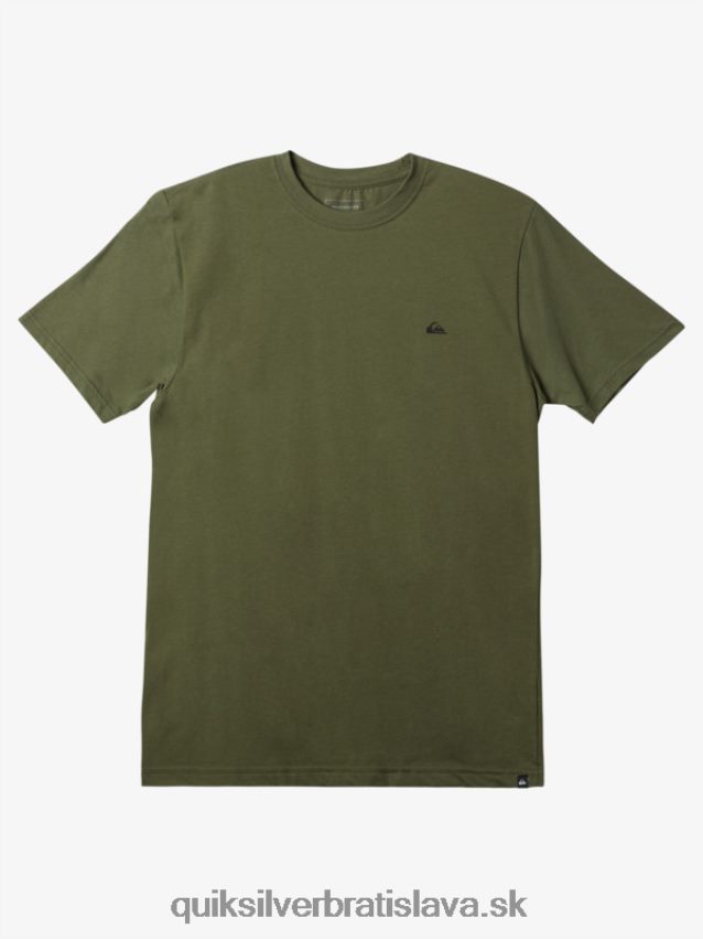 mw mini tričko s logom Quiksilver muži B80HXR112 štvorlístok
