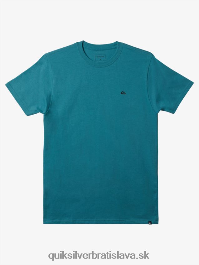 mw mini tričko s logom Quiksilver muži B80HXR114 bretónska modrá