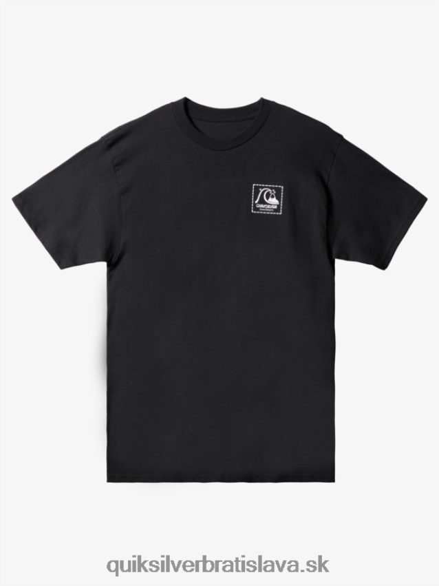 natas akcia teraz tričko Quiksilver muži B80HXR1657 čierna