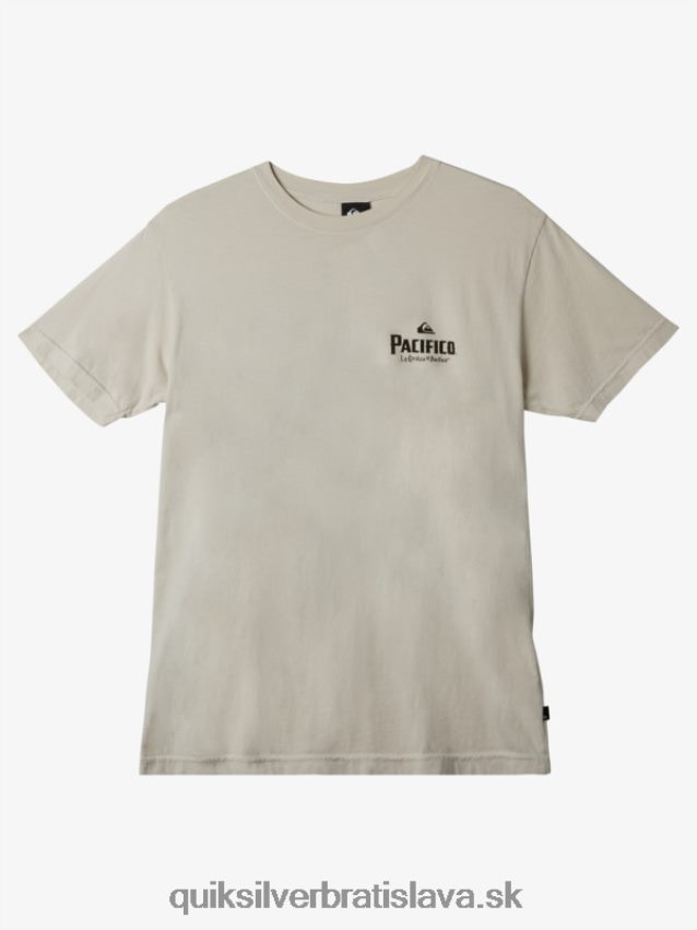 nebojujte s penovým tričkom Quiksilver x Pacifico muži B80HXR11 kameň