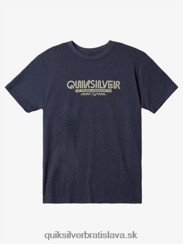 omni check tričko Quiksilver muži B80HXR1101 námornícke sako vres