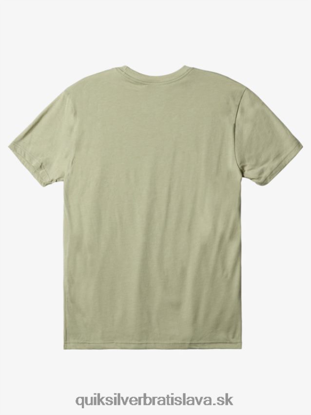 omni check tričko Quiksilver muži B80HXR1102 púštna šalvia vres