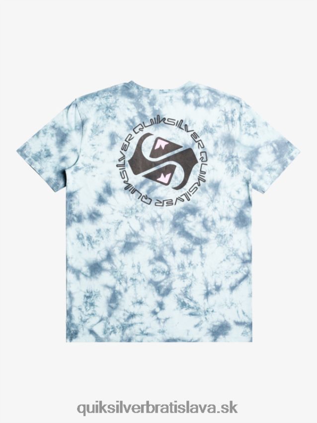 omni circle tričko Quiksilver muži B80HXR1070 nebeská modrá
