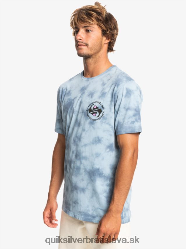 omni circle tričko Quiksilver muži B80HXR1070 nebeská modrá