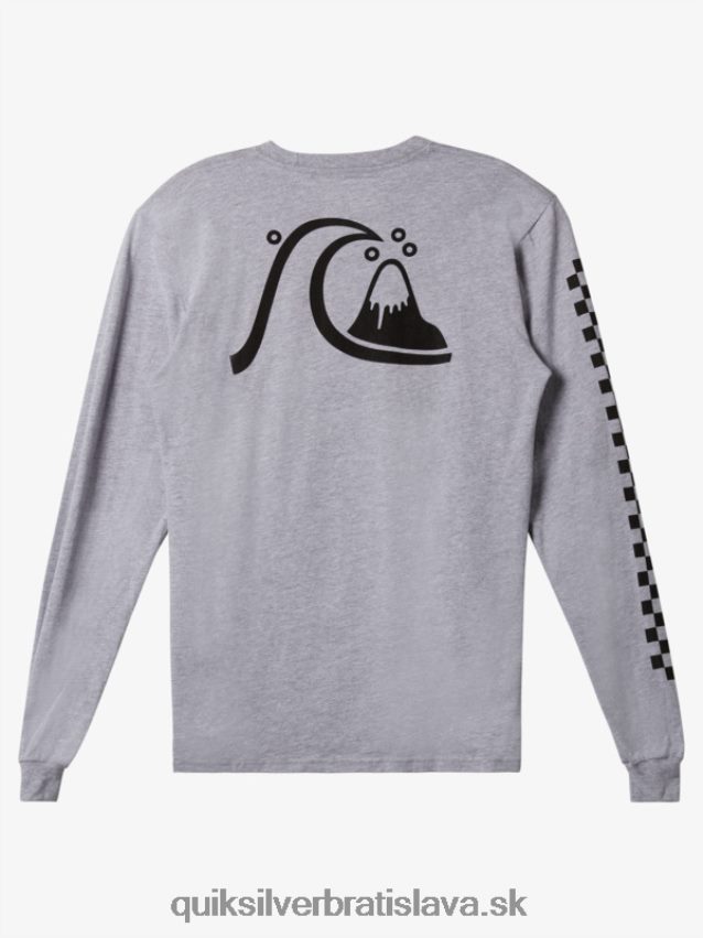 originálne ls tričko Quiksilver muži B80HXR1000 atletický vres