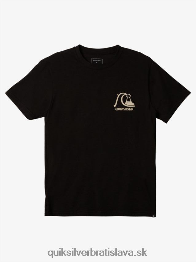 originálne tričko Quiksilver muži B80HXR1066 čierna