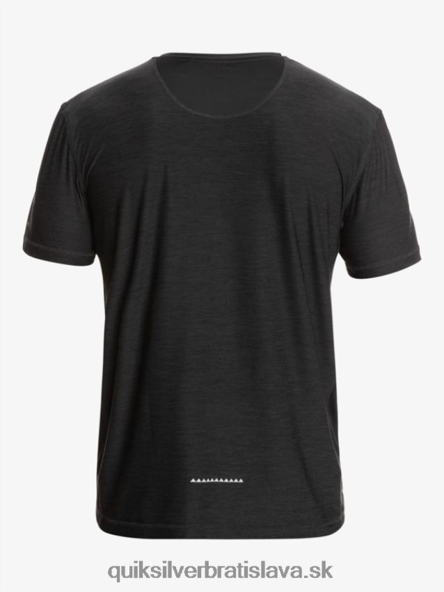 pobrežné bežecké tričko Quiksilver muži B80HXR1330 fantómový vres