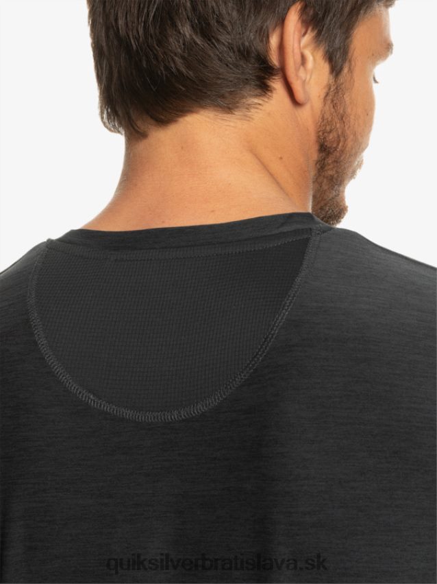 pobrežné bežecké tričko Quiksilver muži B80HXR1330 fantómový vres