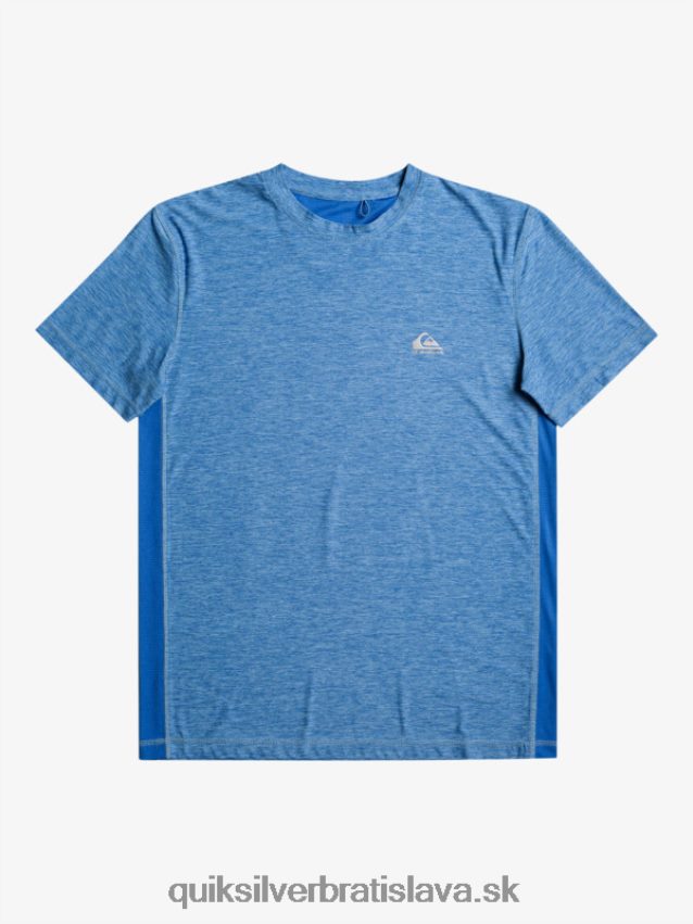 pobrežné bežecké tričko Quiksilver muži B80HXR1331 šnorchlovať modrá
