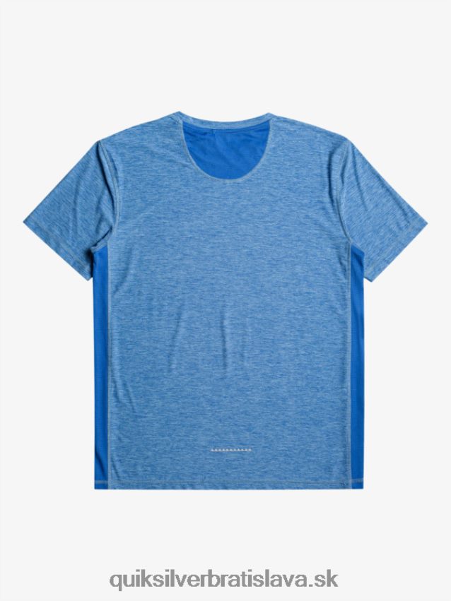 pobrežné bežecké tričko Quiksilver muži B80HXR1331 šnorchlovať modrá