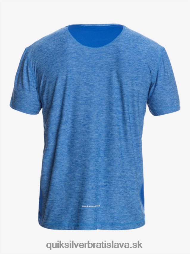 pobrežné bežecké tričko Quiksilver muži B80HXR1331 šnorchlovať modrá