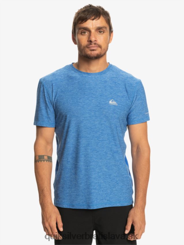 pobrežné bežecké tričko Quiksilver muži B80HXR1331 šnorchlovať modrá