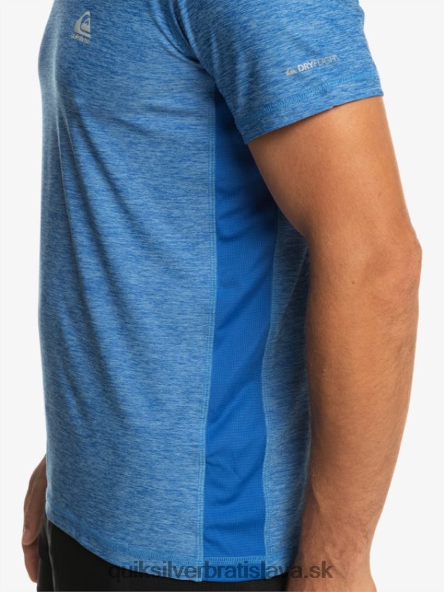 pobrežné bežecké tričko Quiksilver muži B80HXR1331 šnorchlovať modrá