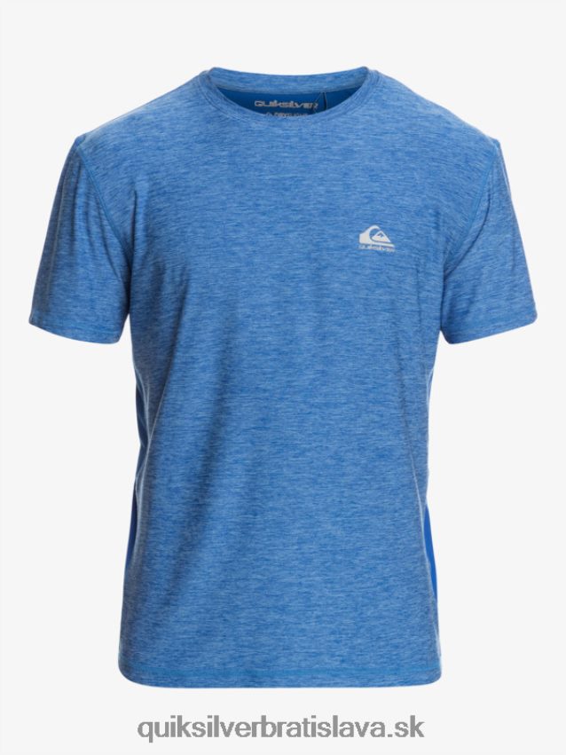 pobrežné bežecké tričko Quiksilver muži B80HXR1331 šnorchlovať modrá