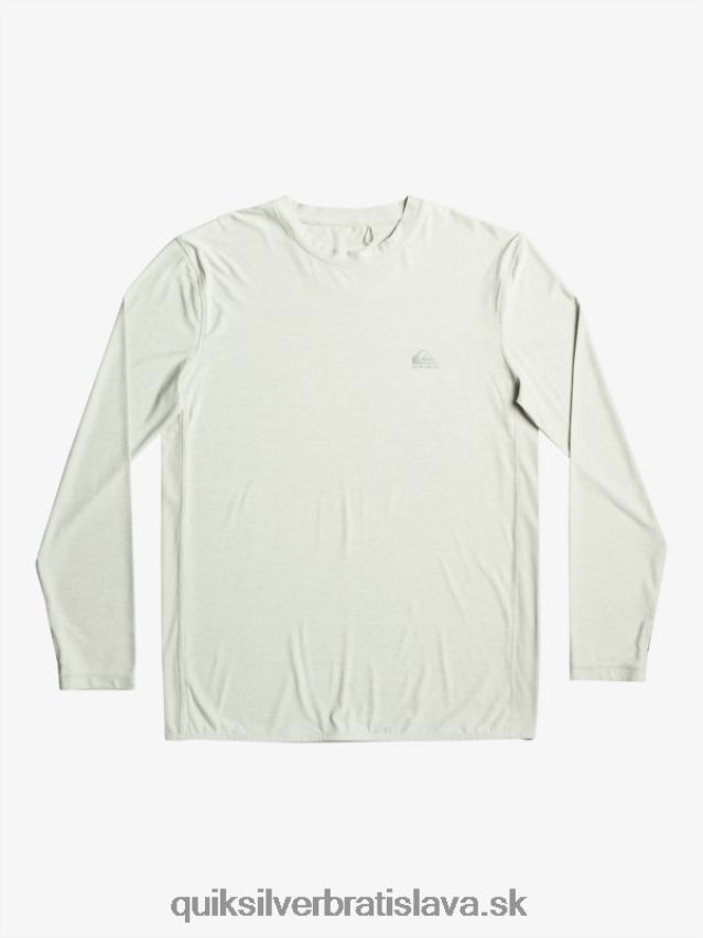 pobrežné bežecké tričko s dlhým rukávom Quiksilver muži B80HXR1347 šedofialový vres