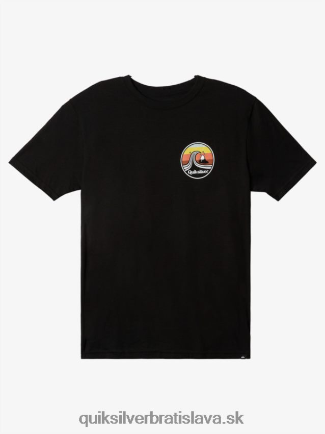 prístavné tričko Quiksilver muži B80HXR1511 čierna