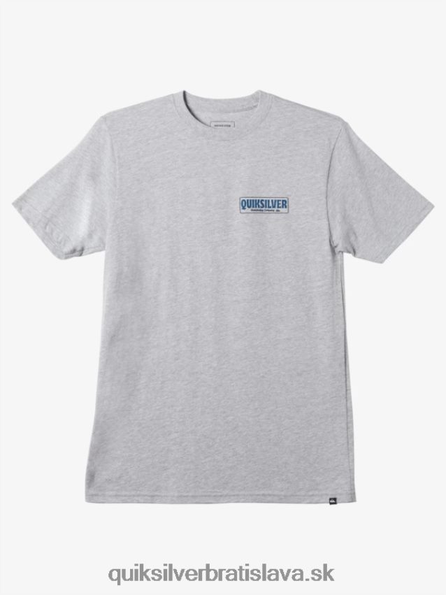 prestávkové tričko Quiksilver muži B80HXR1192 atletický vres