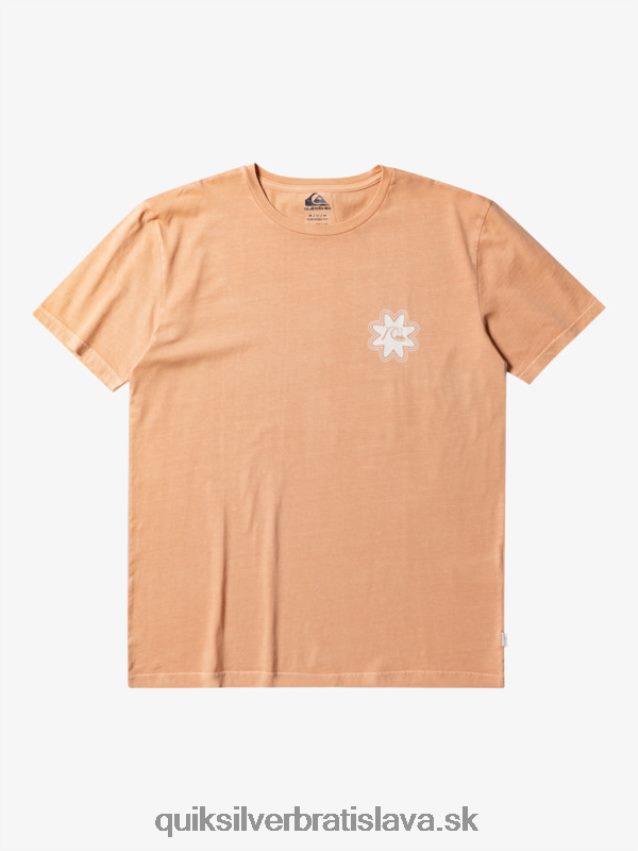 psyched tričko Quiksilver muži B80HXR754 medené opálenie