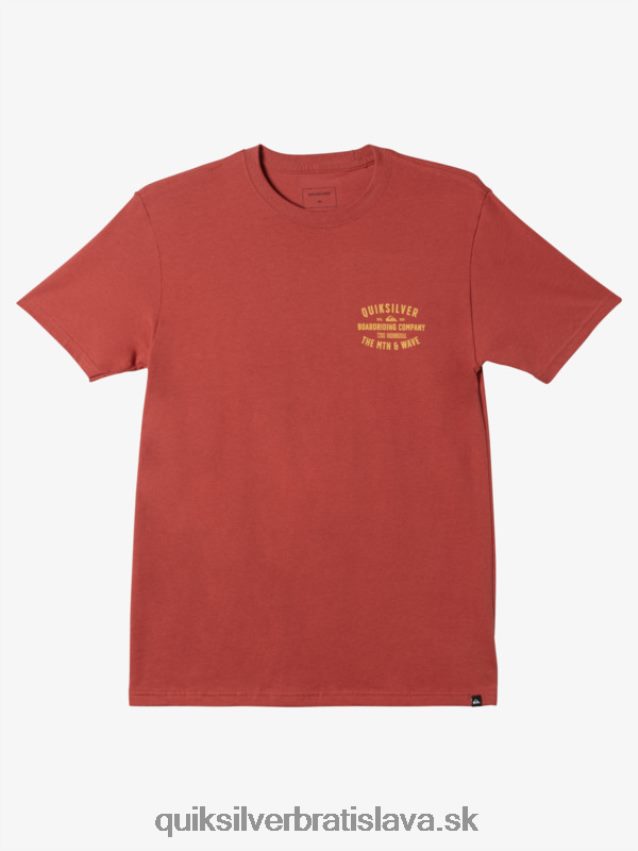 qs surf lockup tričko Quiksilver muži B80HXR961 marsala