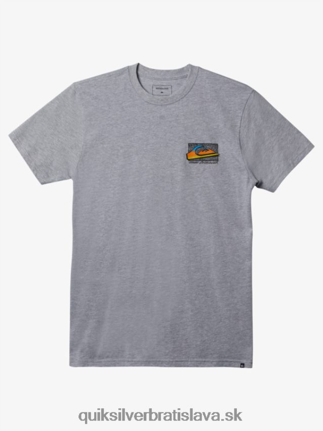 retro vyblednuté tričko Quiksilver muži B80HXR1111 atletický vres