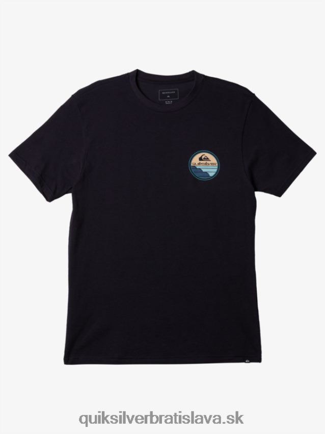 scénické tričko Quiksilver muži B80HXR1147 námornícke sako