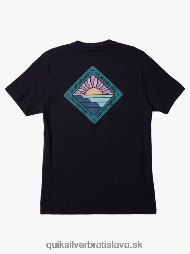 scénické tričko Quiksilver muži B80HXR1147 námornícke sako