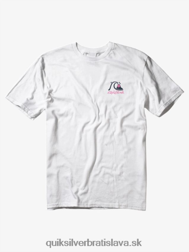 shadow show tričko Quiksilver muži B80HXR1394 starožitná biela