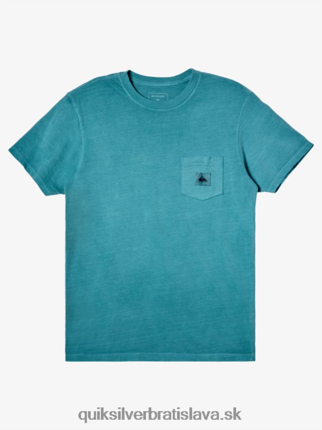 submisie tričko Quiksilver muži B80HXR1042 bretónska modrá