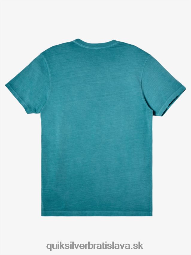 submisie tričko Quiksilver muži B80HXR1042 bretónska modrá