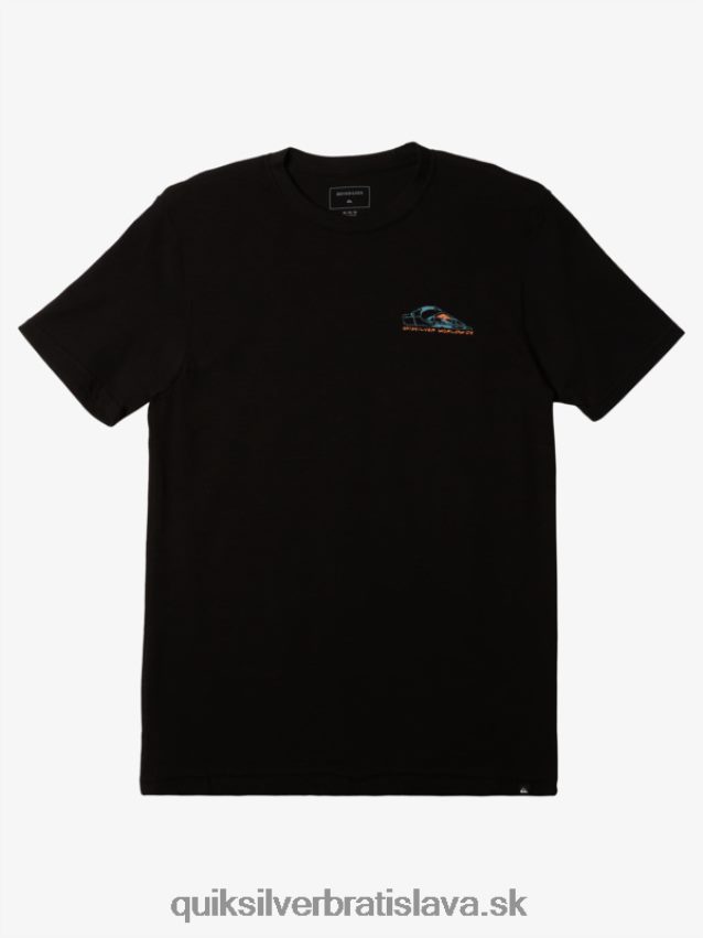tričko Quiksilver muži B80HXR575 čierna