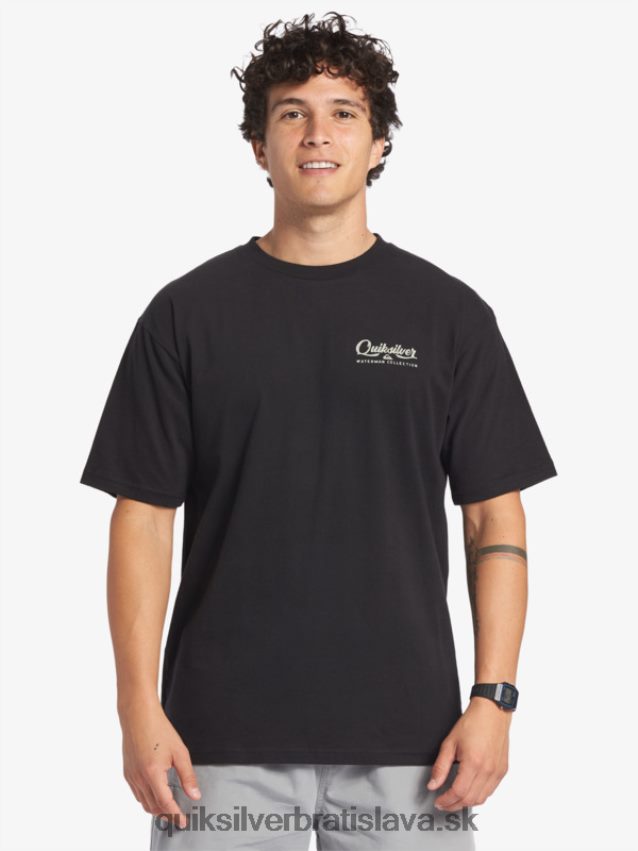 tričko pod vodákom Quiksilver muži B80HXR53 čierna