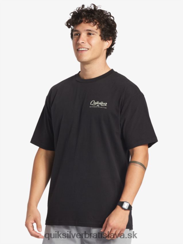 tričko pod vodákom Quiksilver muži B80HXR53 čierna
