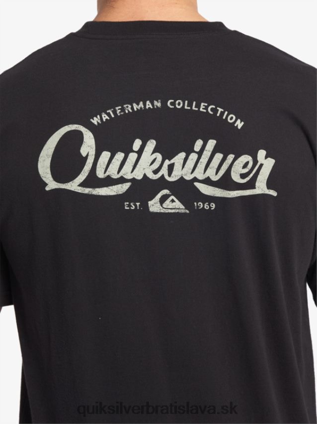 tričko pod vodákom Quiksilver muži B80HXR53 čierna