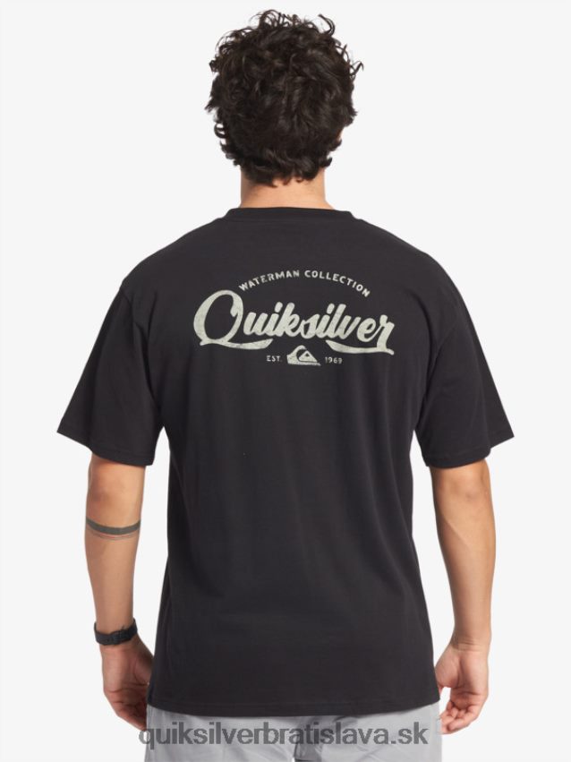 tričko pod vodákom Quiksilver muži B80HXR53 čierna