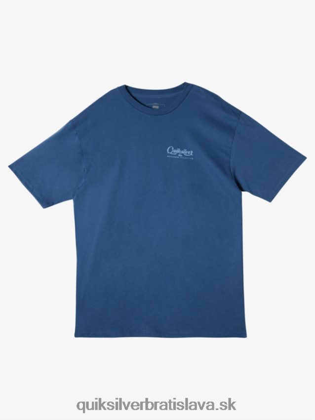 tričko pod vodákom Quiksilver muži B80HXR54 práporčík modrý