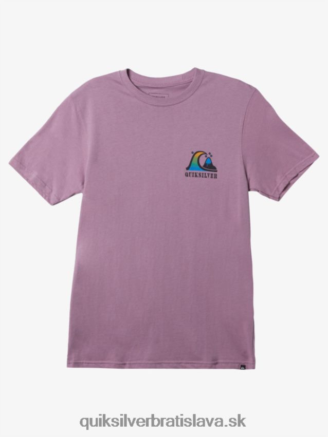 tričko river bend Quiksilver muži B80HXR1516 zaprášená orchidea