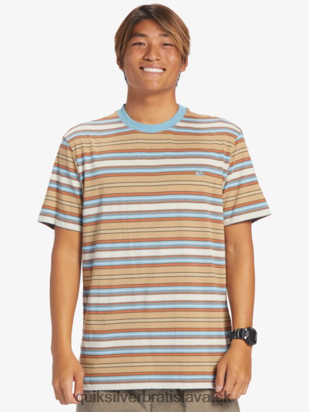 tričko s gélovými prúžkami Quiksilver muži B80HXR631 geller taos prúžok