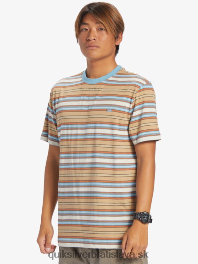 tričko s gélovými prúžkami Quiksilver muži B80HXR631 geller taos prúžok