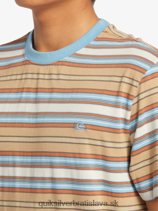 tričko s gélovými prúžkami Quiksilver muži B80HXR631 geller taos prúžok