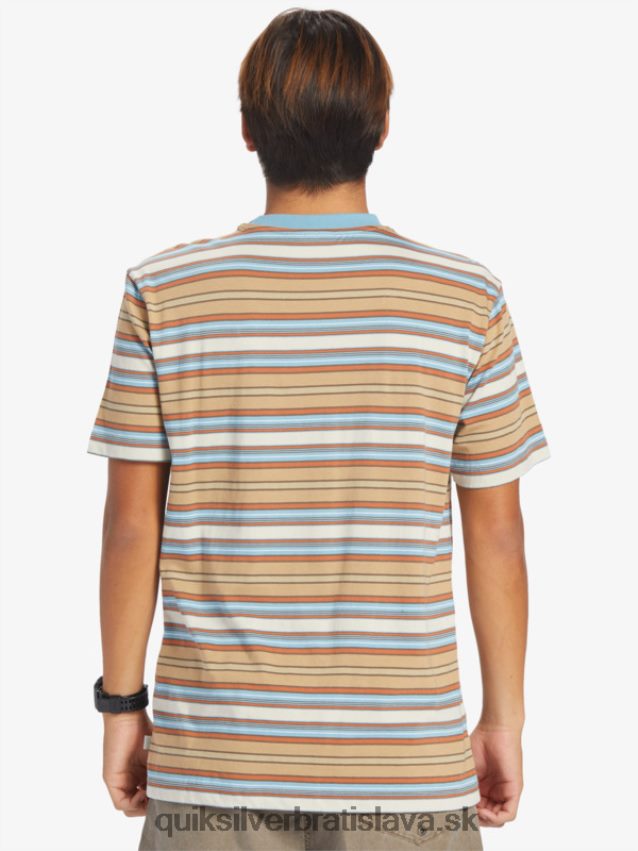 tričko s gélovými prúžkami Quiksilver muži B80HXR631 geller taos prúžok