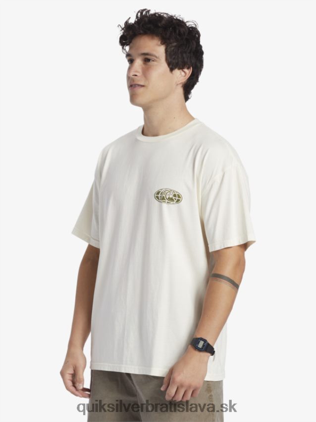 tričko s jasnou mysľou Quiksilver muži B80HXR741 breza