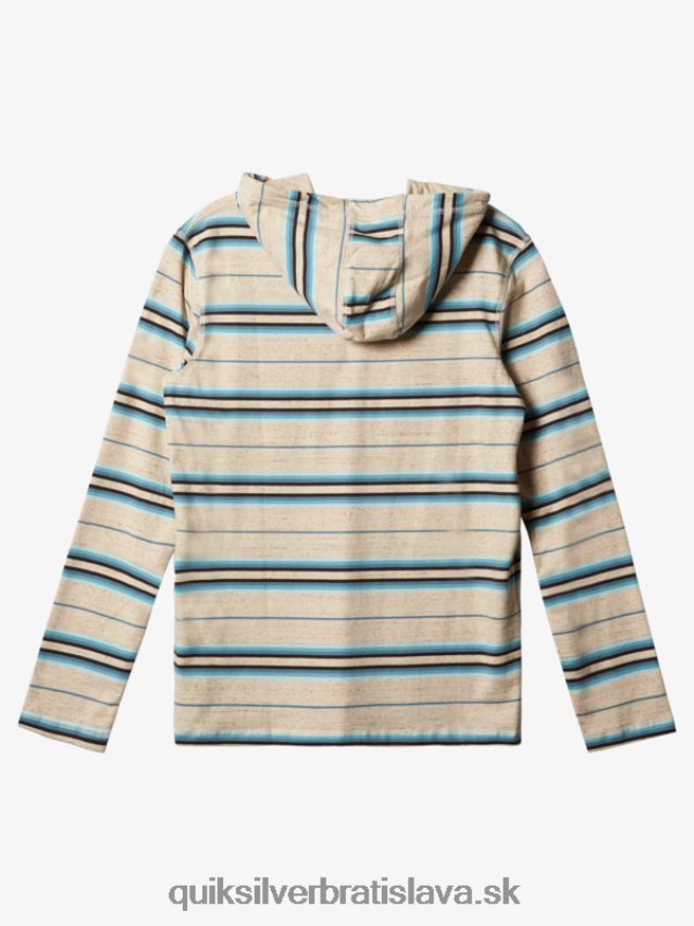 tričko s kapucňou a dlhým rukávom poslednej šance Quiksilver muži B80HXR1863 breza posledná šanca