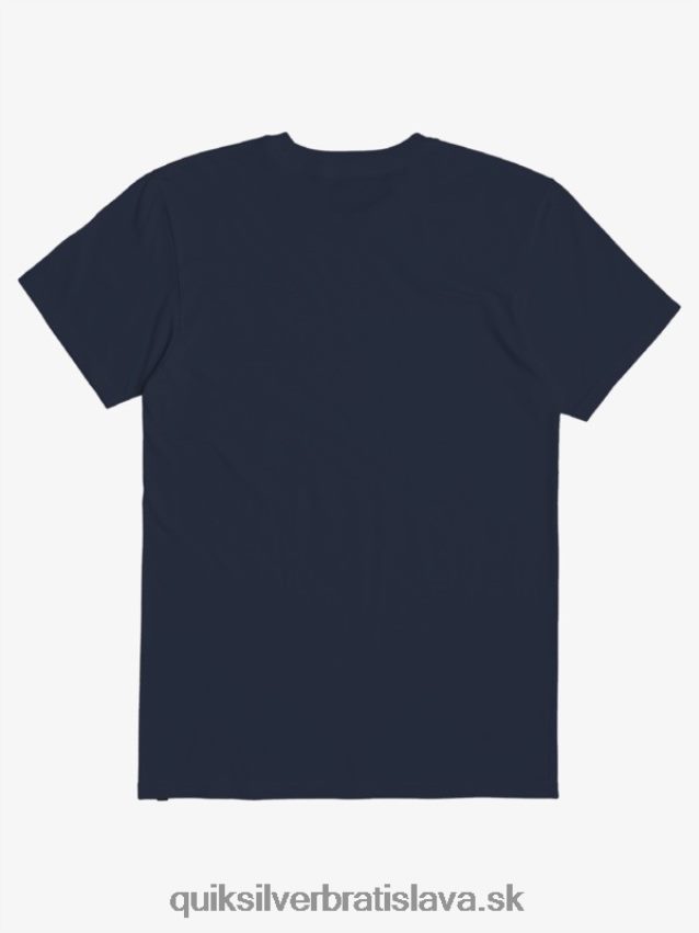 tričko s logom comp Quiksilver muži B80HXR1382 námornícke sako