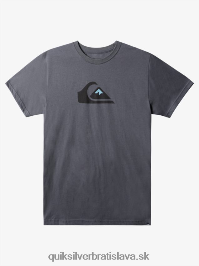 tričko s logom comp Quiksilver muži B80HXR1386 železná brána